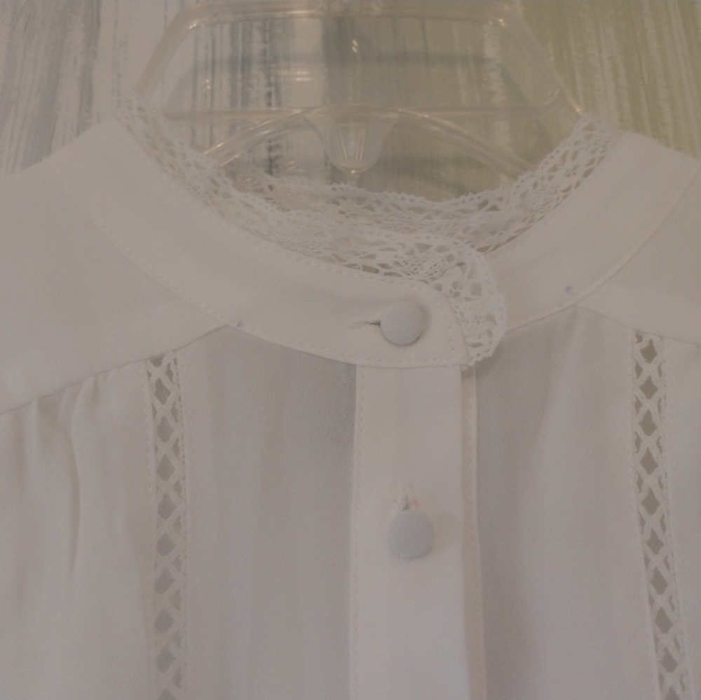 Aqua blouse